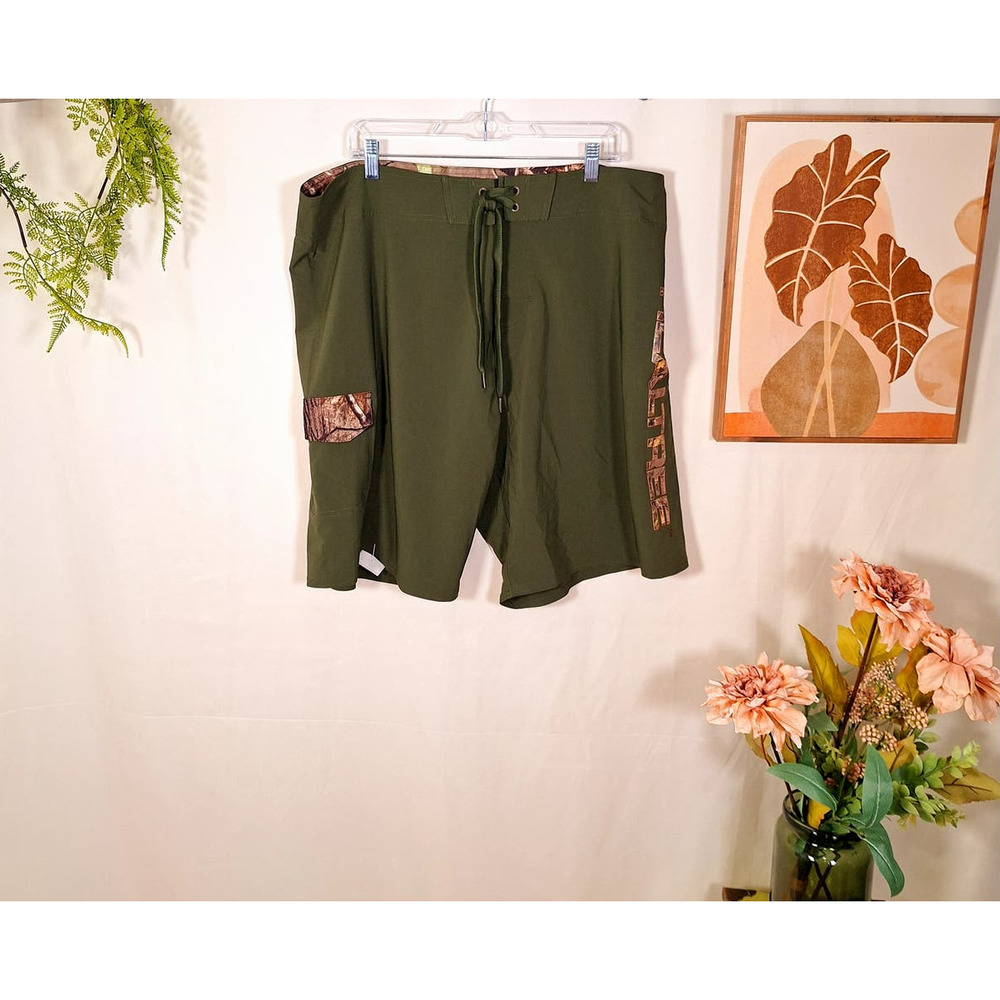 RealTree Men's Camo Swimming Shorts Trunks XL